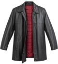 Wilson Black Leather Jacket.   XL