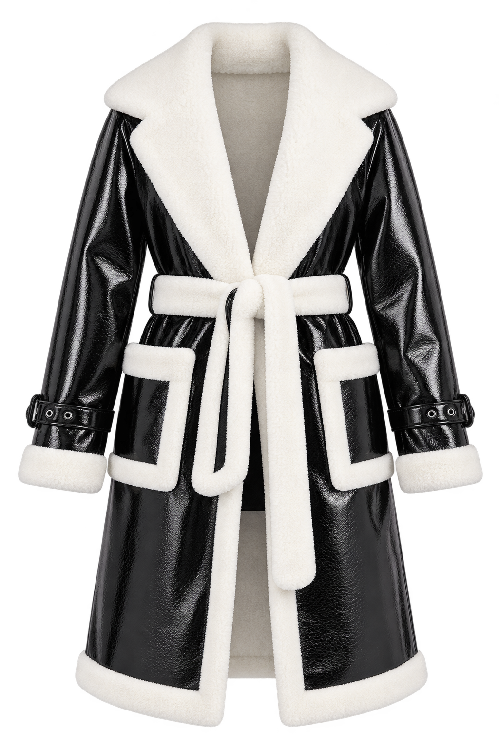FN Waiting Games Shearling Trench.  XL