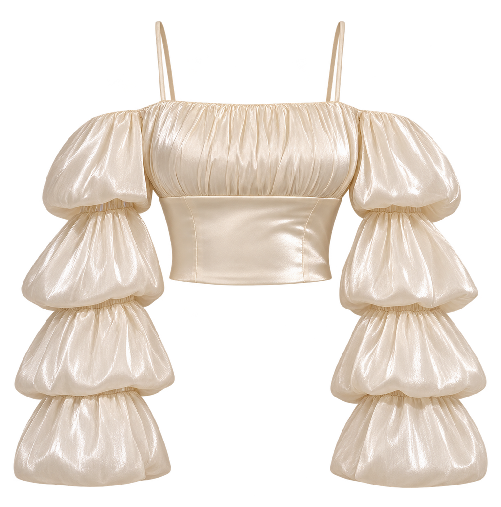 BOUNCIN AROUND BLOUSE L