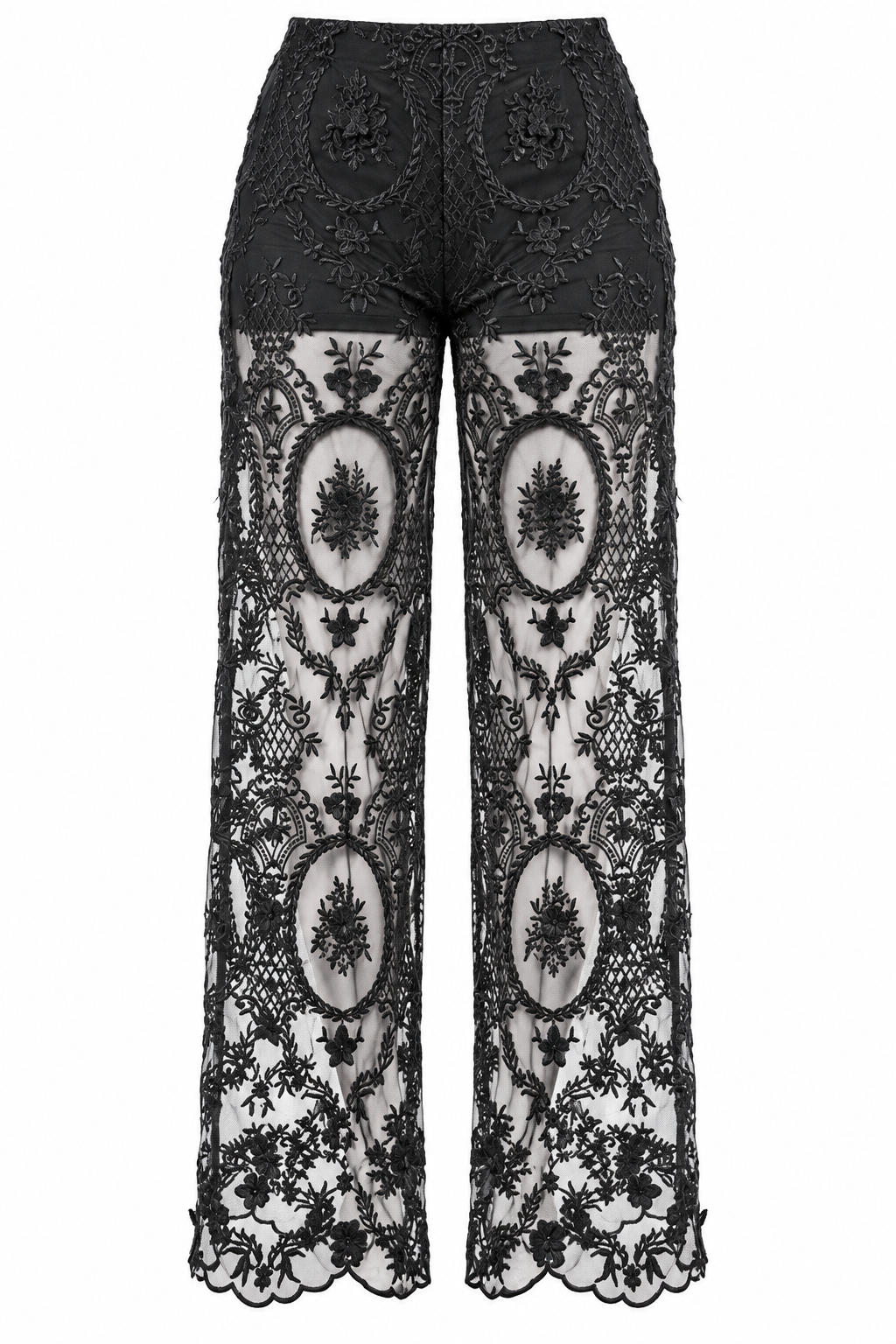AKIRA BLACK SUPER LUXE WIDE-LEG PANT    XL