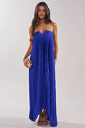Akira. Royal Blue SLEEVELESS MAXI DRESS  L