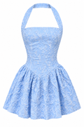 AKIRA.  LILY ANN TEXTURED MINI DRESS     L