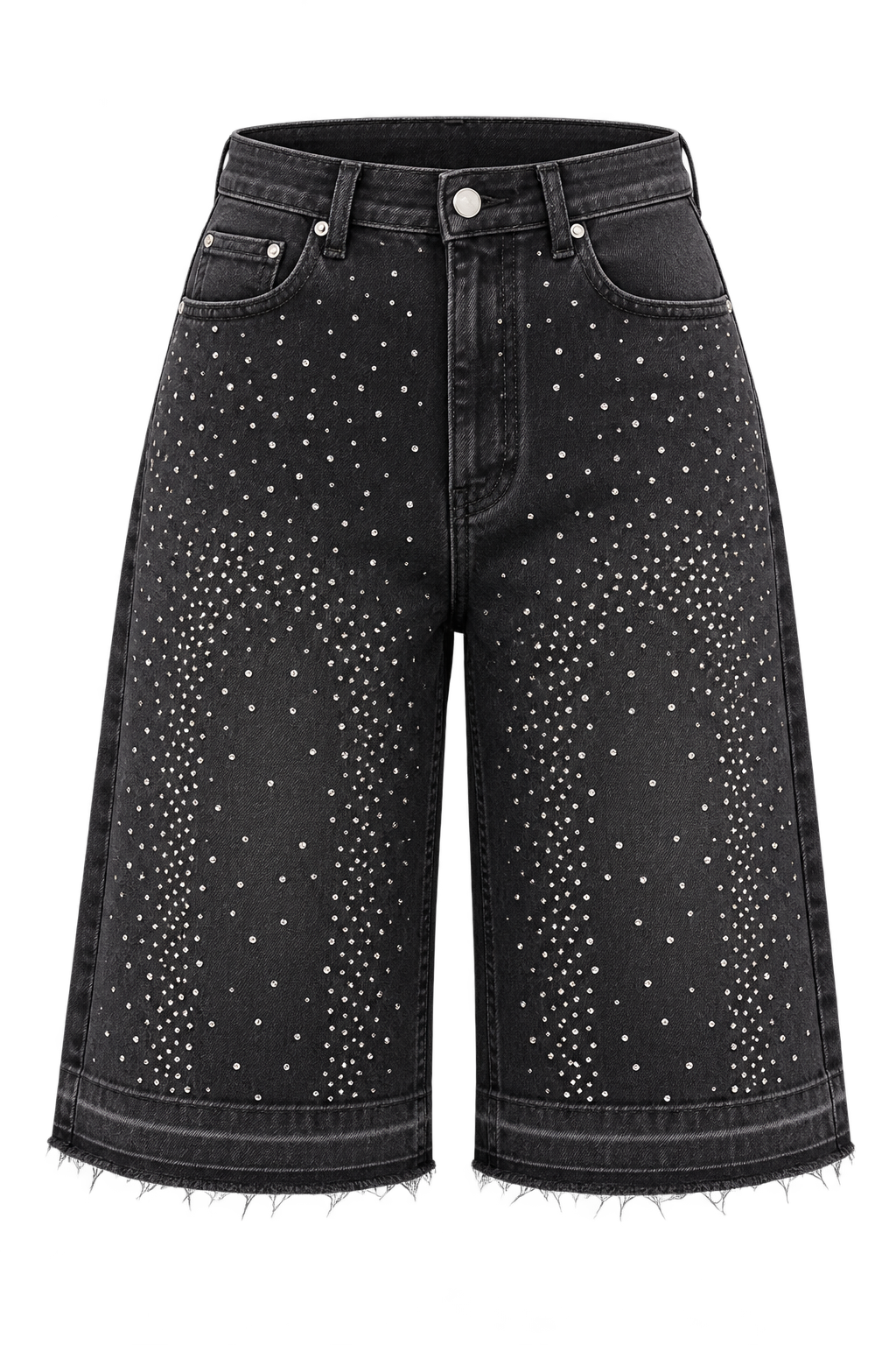 STARS SHINING RHINESTONE BERMUDA SHORT 1X