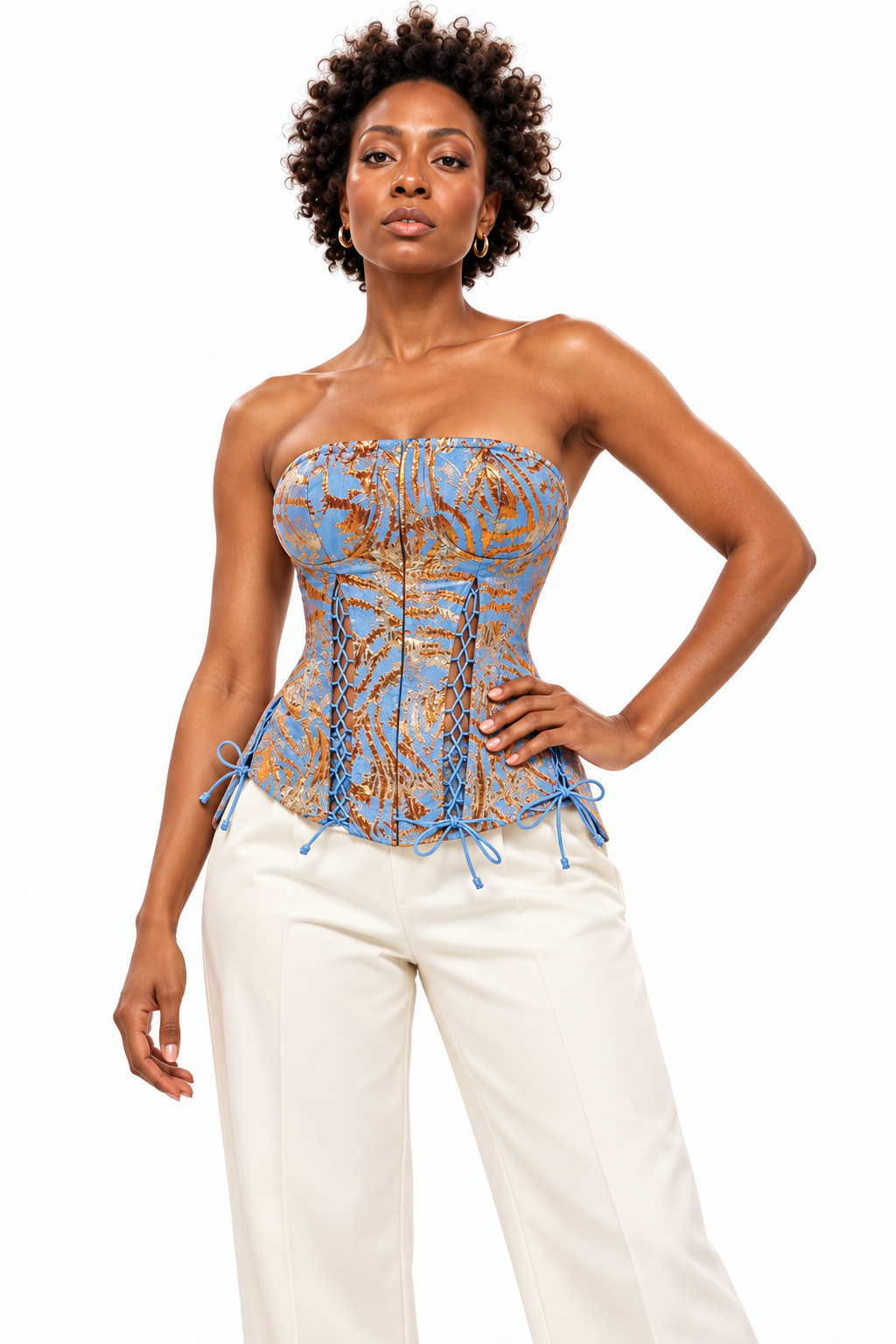 AKIRA  WAYS TO GO BROCADE CORSET       XL