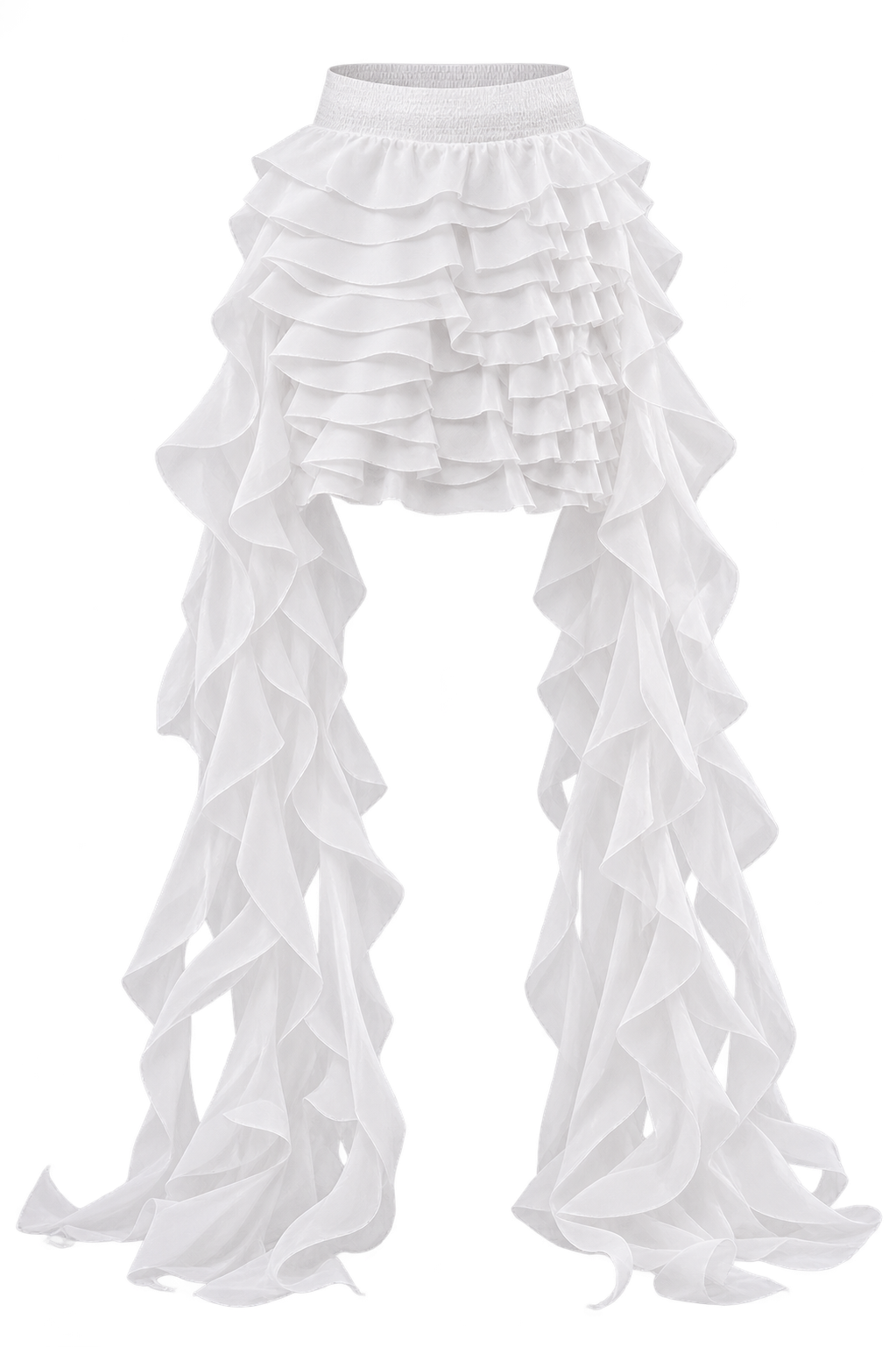 AKIRA  WHITE TAKE ME AWAY MINI SKIRT      XL