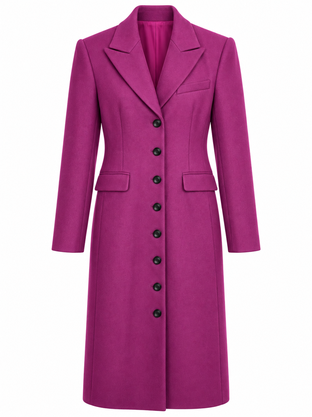 AKIRA BURGUNDY OVER COAT.  XL