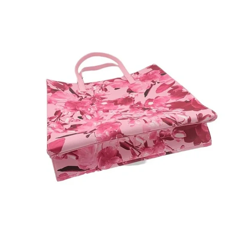 1 - 8 Ted Baker Bag Womens Pink Tote Floral Print Dual Handles Casual Trendy (NWT)