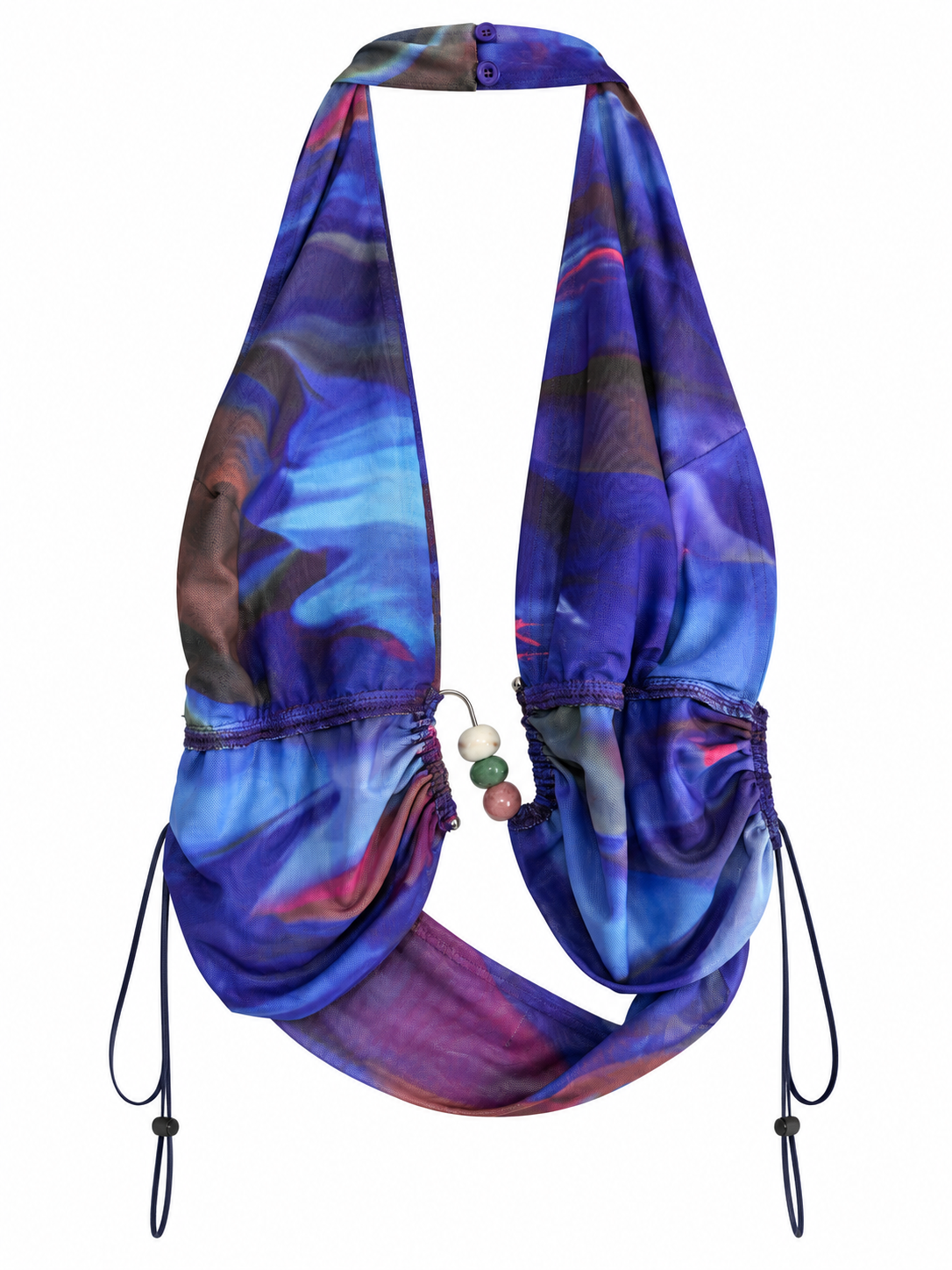 Glowing Halter Neck Top.  1X