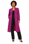 AKIRA BURGUNDY OVER COAT.  XL